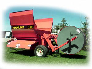 Highline Bale Feeder